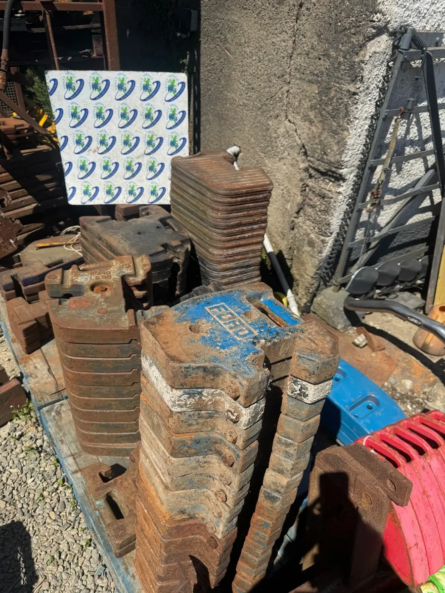 Large Selection of Tractor Weights - Image 1