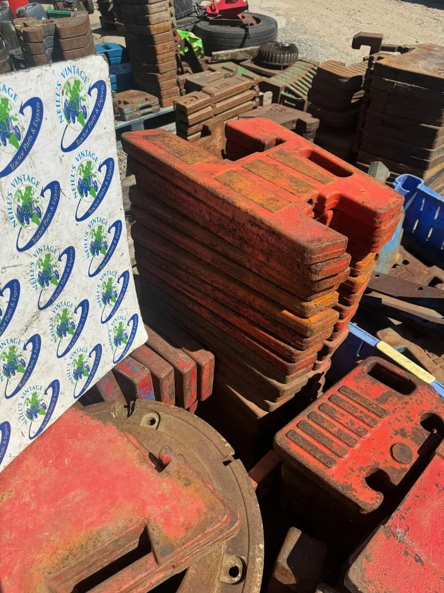 Large Selection of Tractor Weights - Image 4