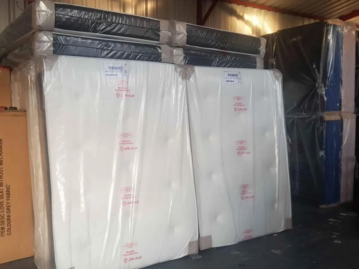 Brand New Quality Mattresses
Brand new beds with o - Image 4