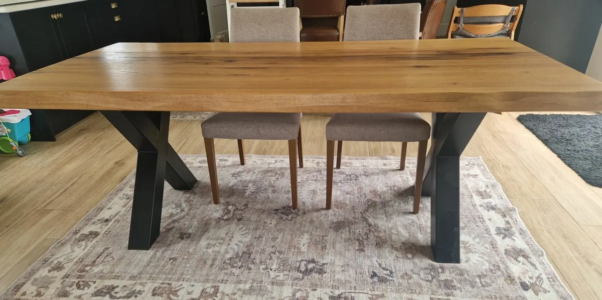Wood Dining table - Image 1