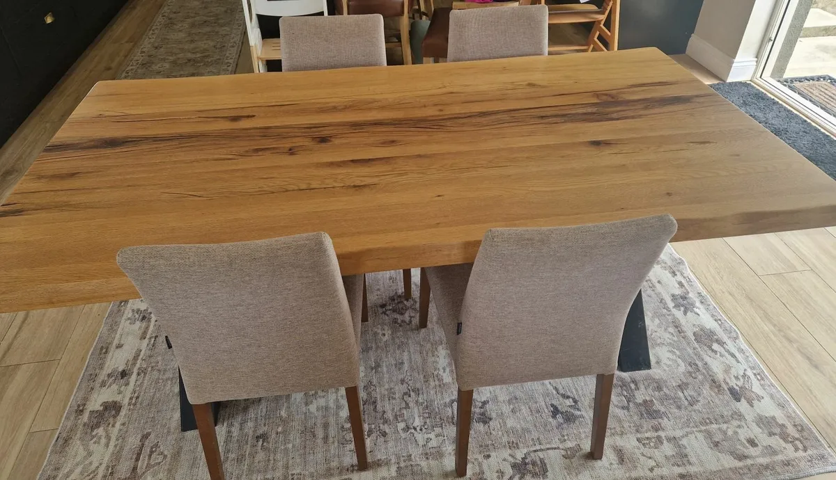 Wood Dining table - Image 3