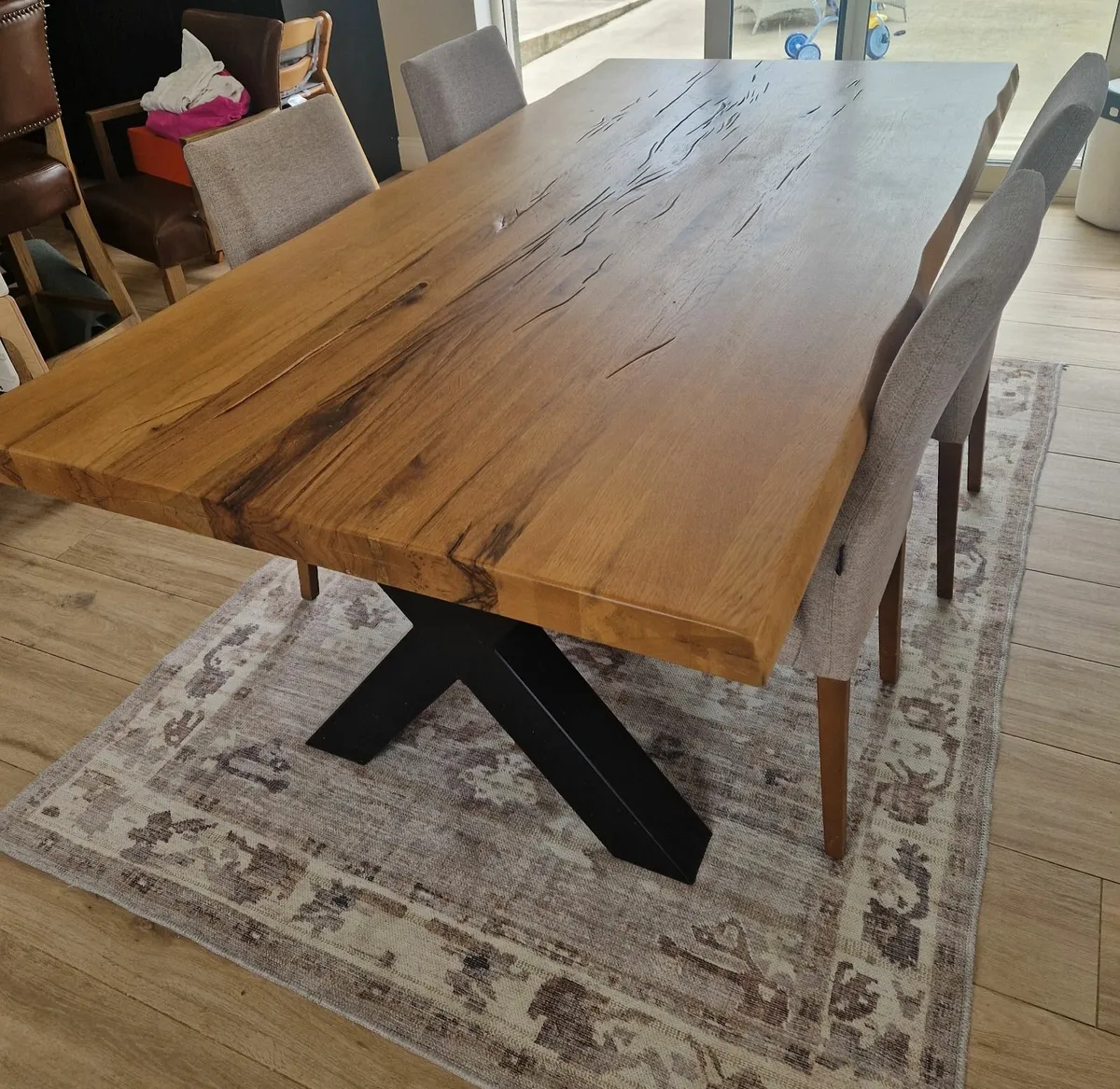 Wood Dining table - Image 4