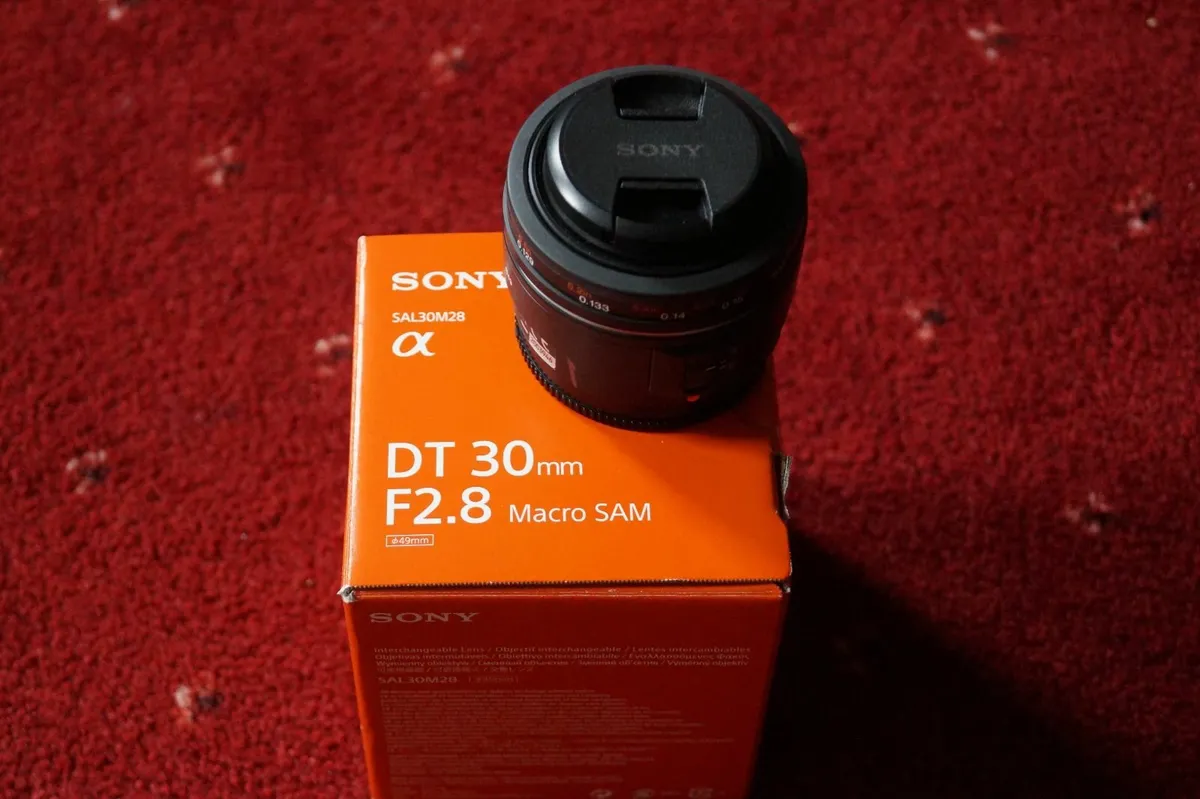 Sony A mount macro lens