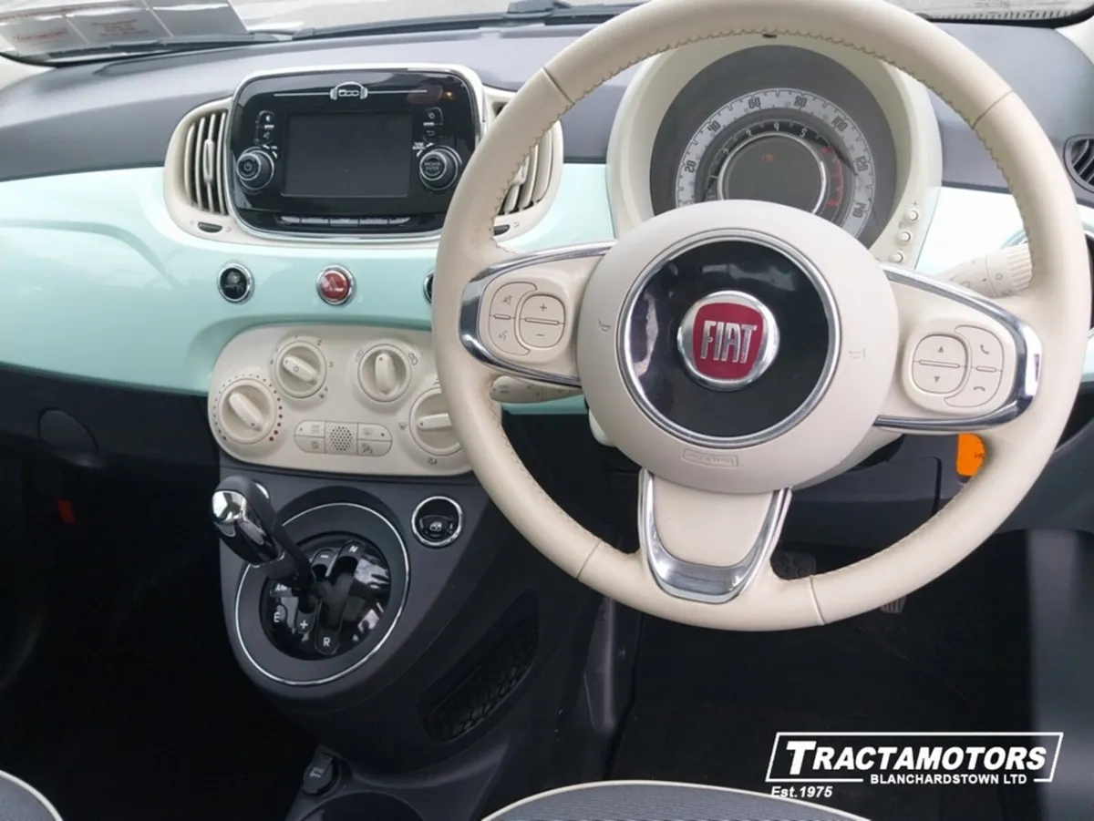 Fiat 500 1.2 LOUNGE 69BHP 3DR AUTO - Image 2