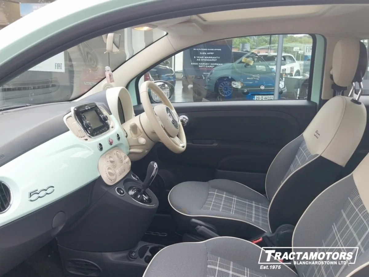 Fiat 500 1.2 LOUNGE 69BHP 3DR AUTO - Image 4