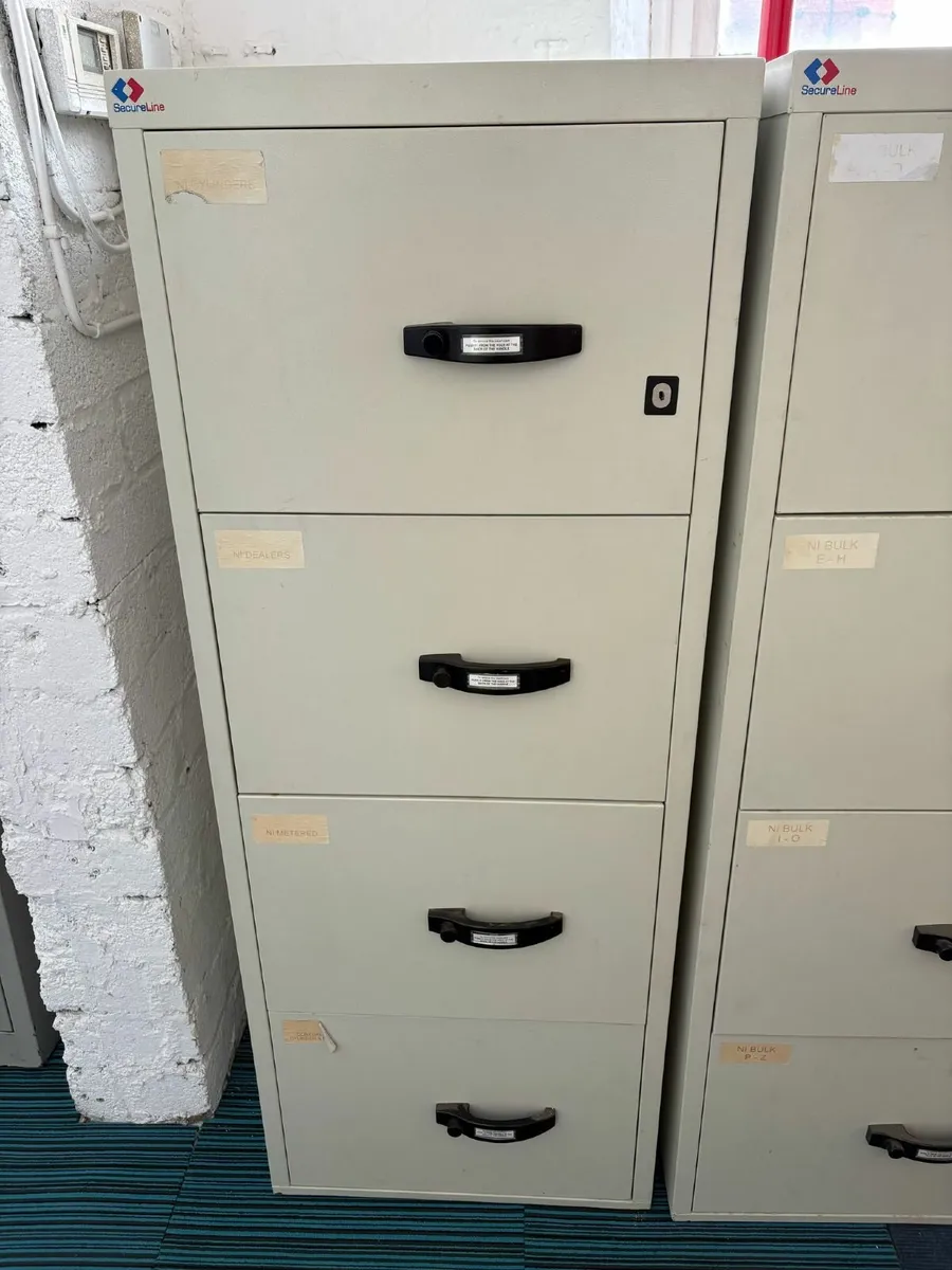Used Fire-Proof Filing Cabinet - £300 + VAT - Image 2