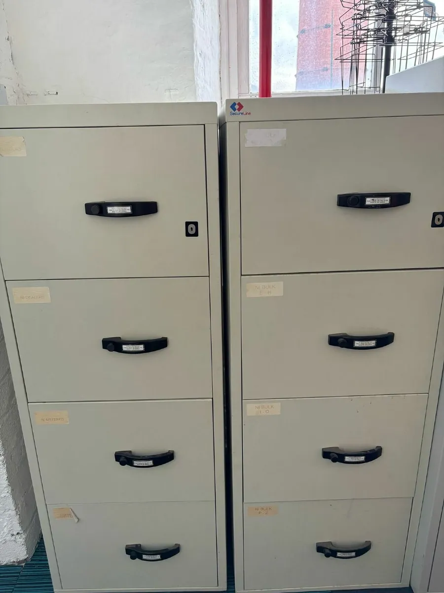 Used Fire-Proof Filing Cabinet - £300 + VAT - Image 1