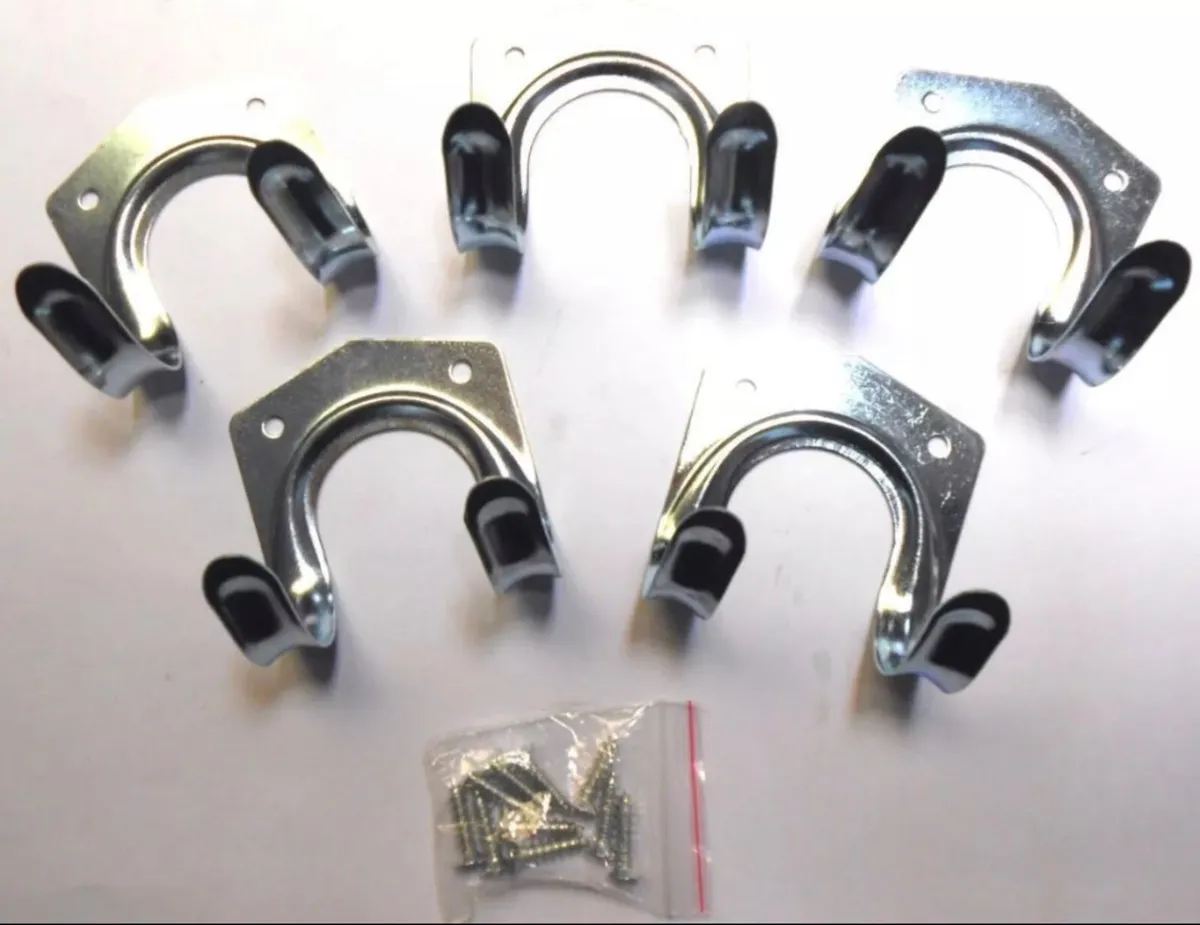 Set of 10 Tool Hooks for Shed or Garage NEW - Image 3