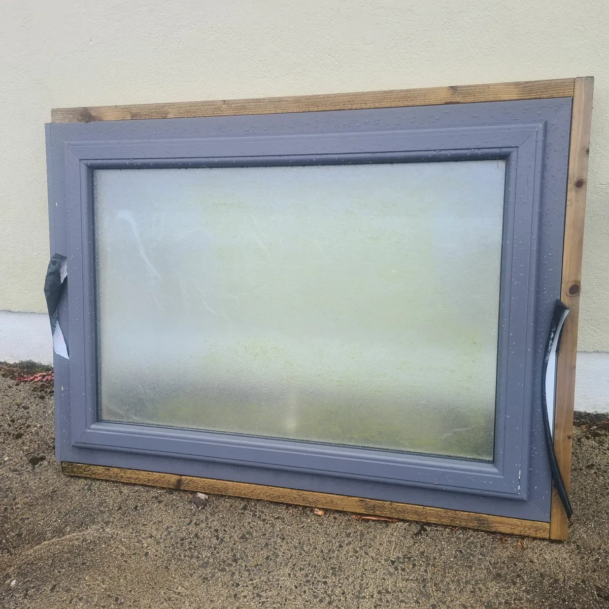 Frosted window anthracite grey - Image 4