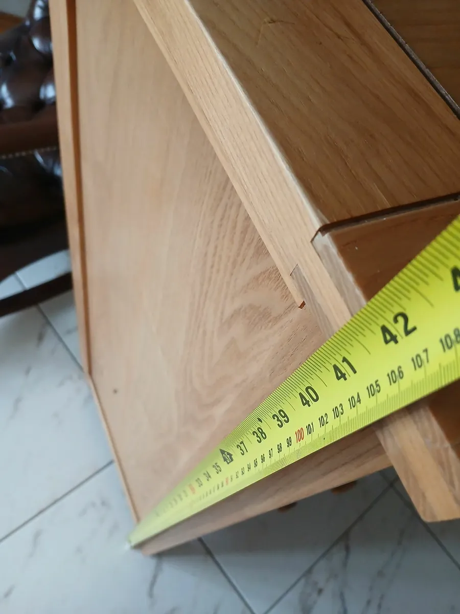 Oak chest of drawers - Image 2