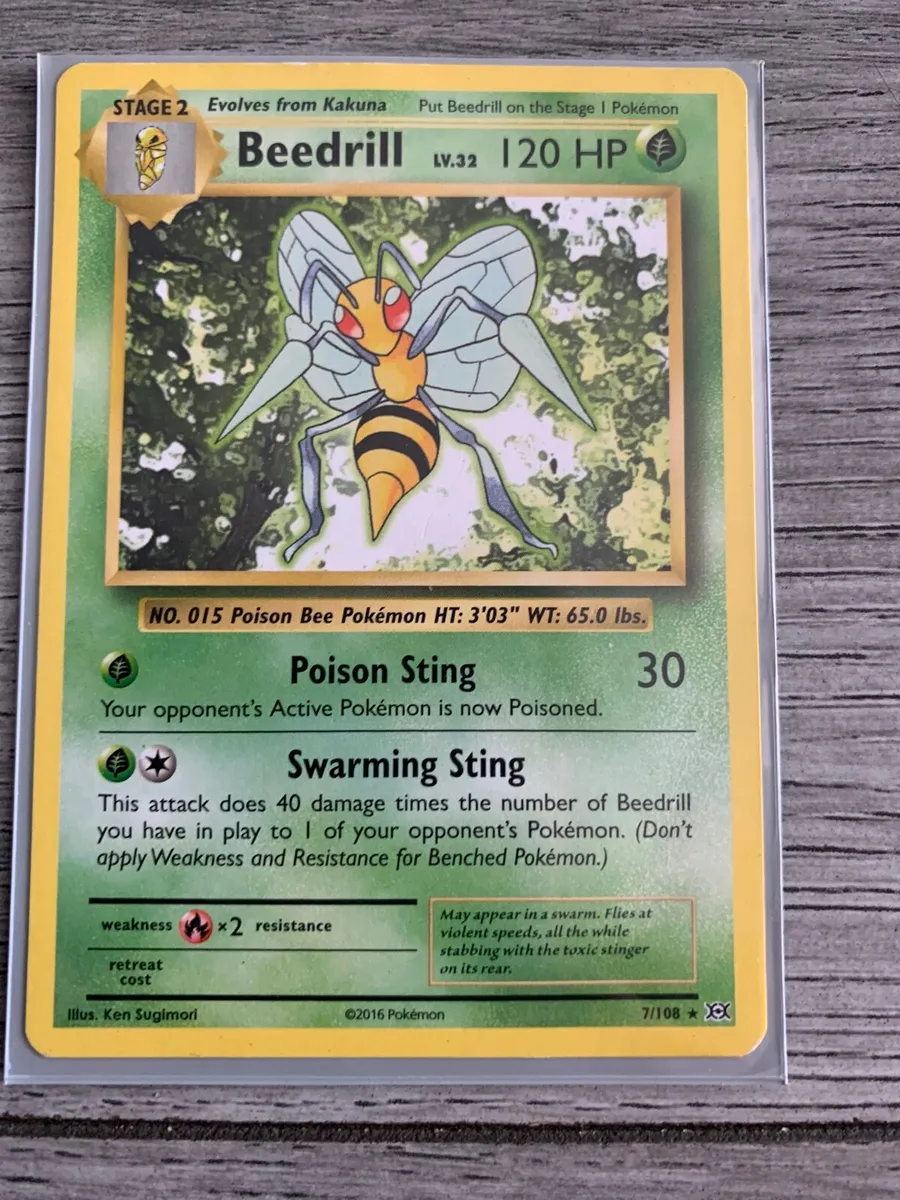 Beedrill 71/108 Light Toxtricity 25 anniversary sw - Image 4