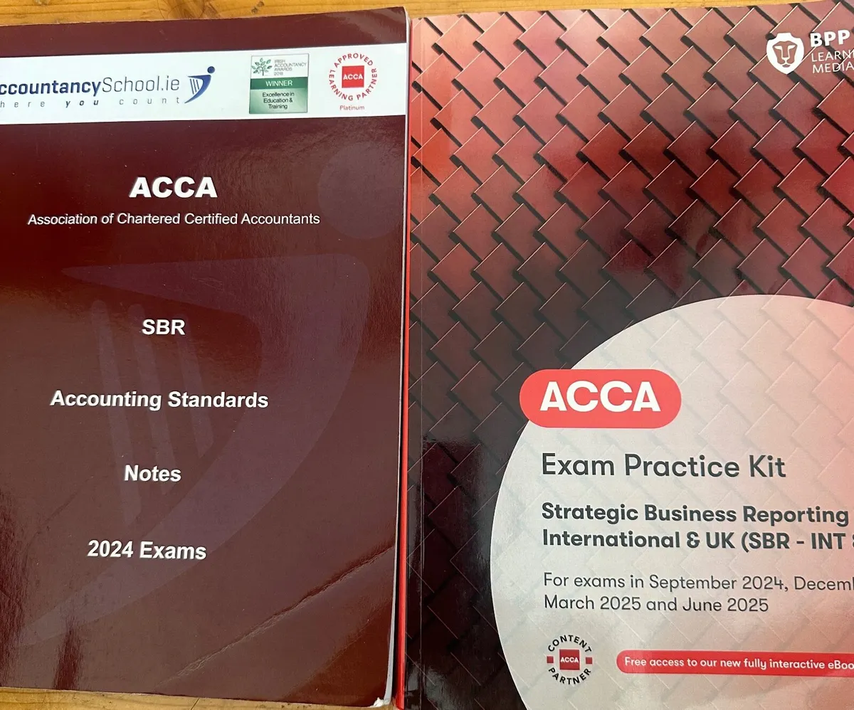 Acca books and notes SBR 2024