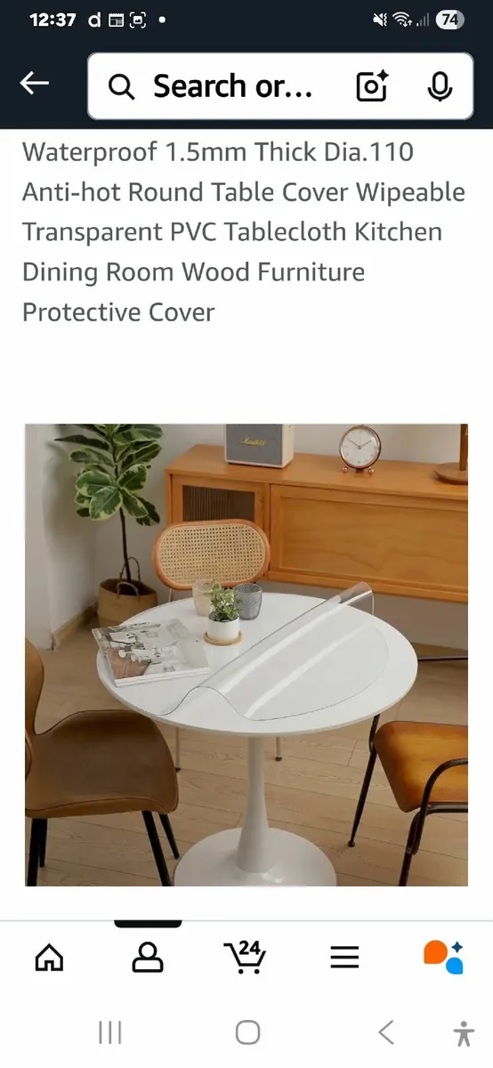PVC TABLE PROTECTOR