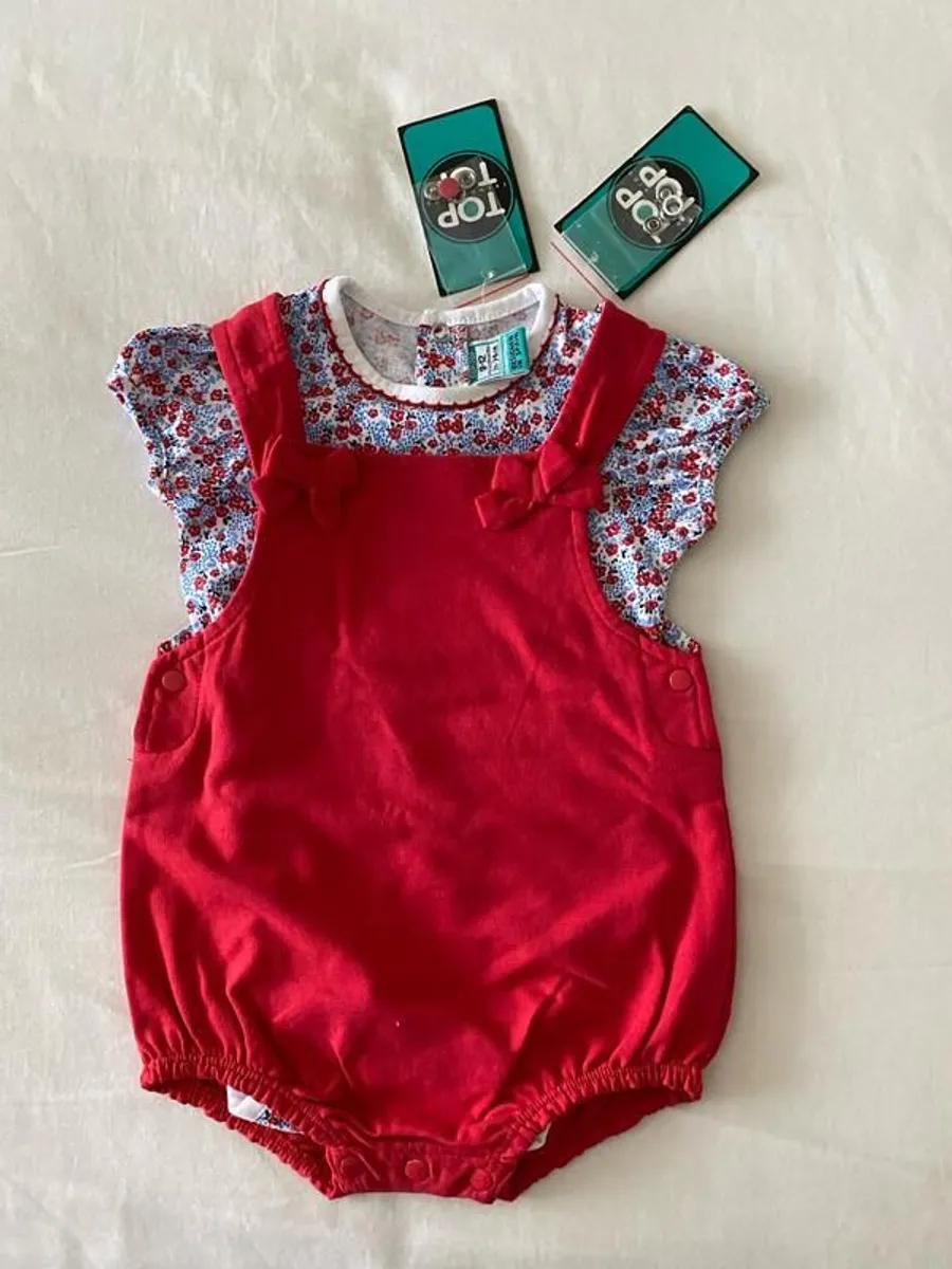 Baby Girl Romper Set - see 3 pics - Image 1