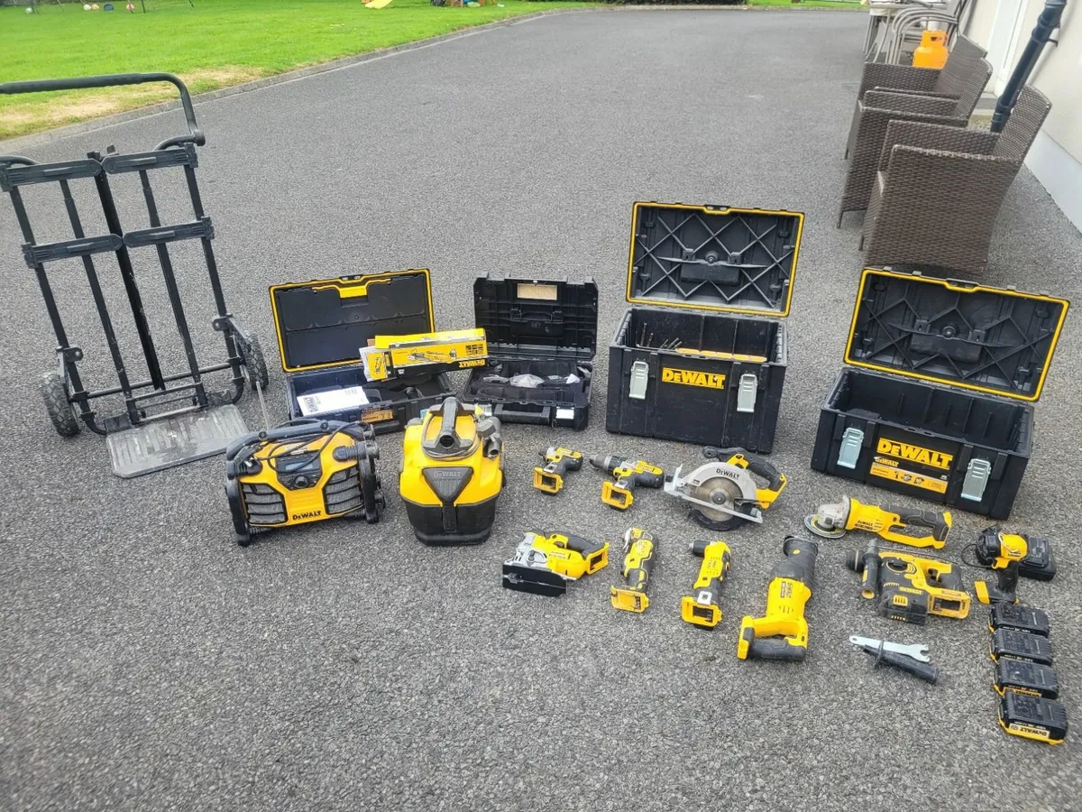 12 Piece DeWalt Tool Kit - Image 1