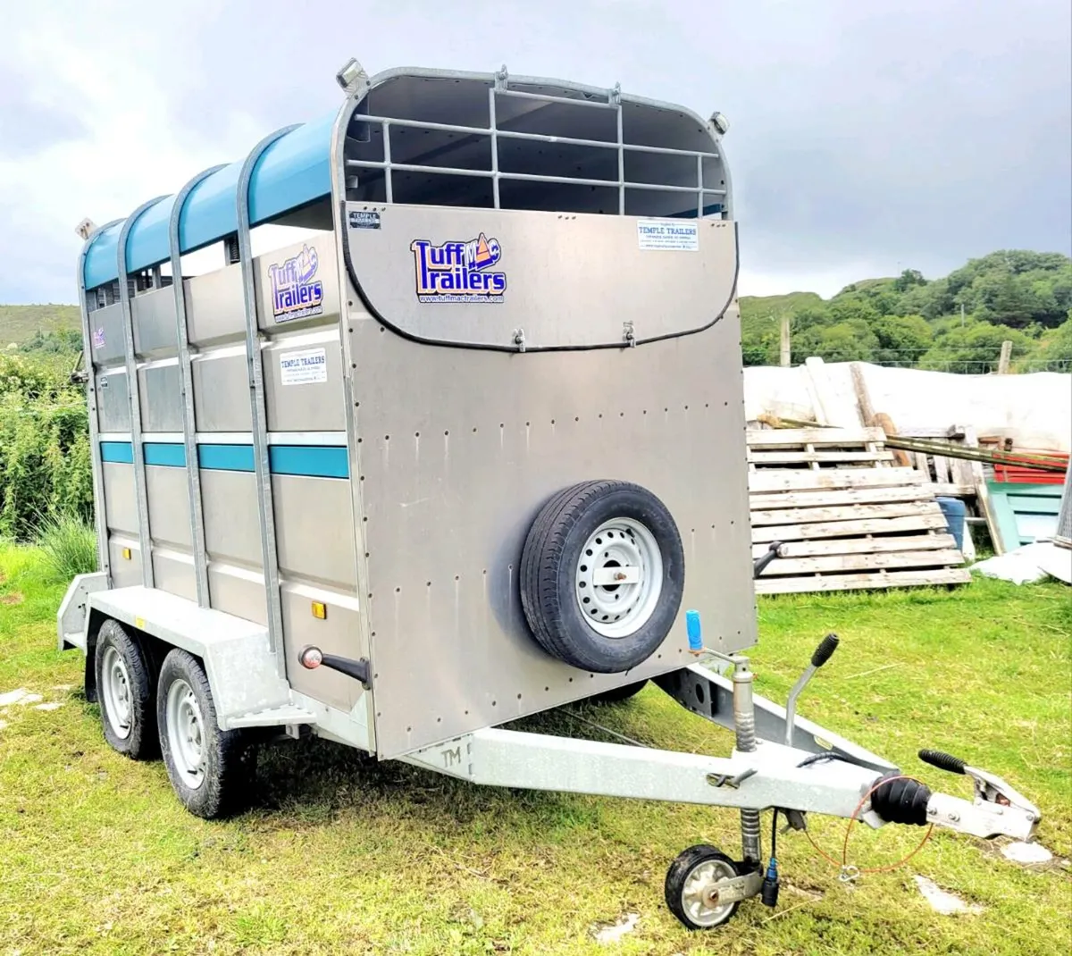 2023 Tuffmac 8 x 5 Cattle Trailer - Image 1