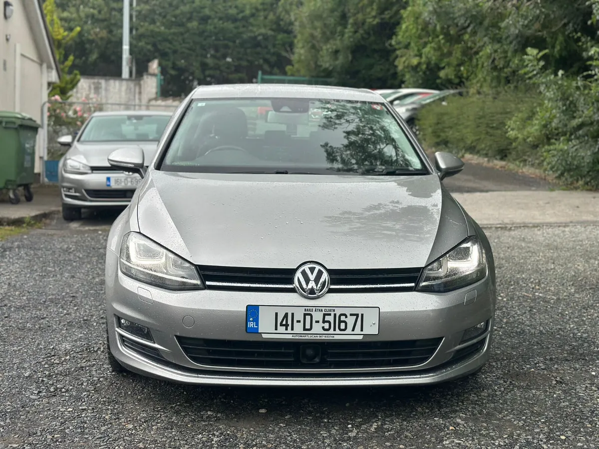 VW GOLF 2014 HIGHLINE WITH UPGRADED ALLOYS 34K - Image 2