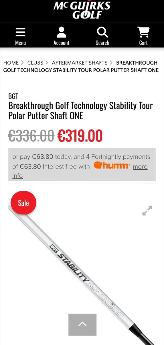 Taylormade GT Max with Stability Tour Shaft. - Image 3