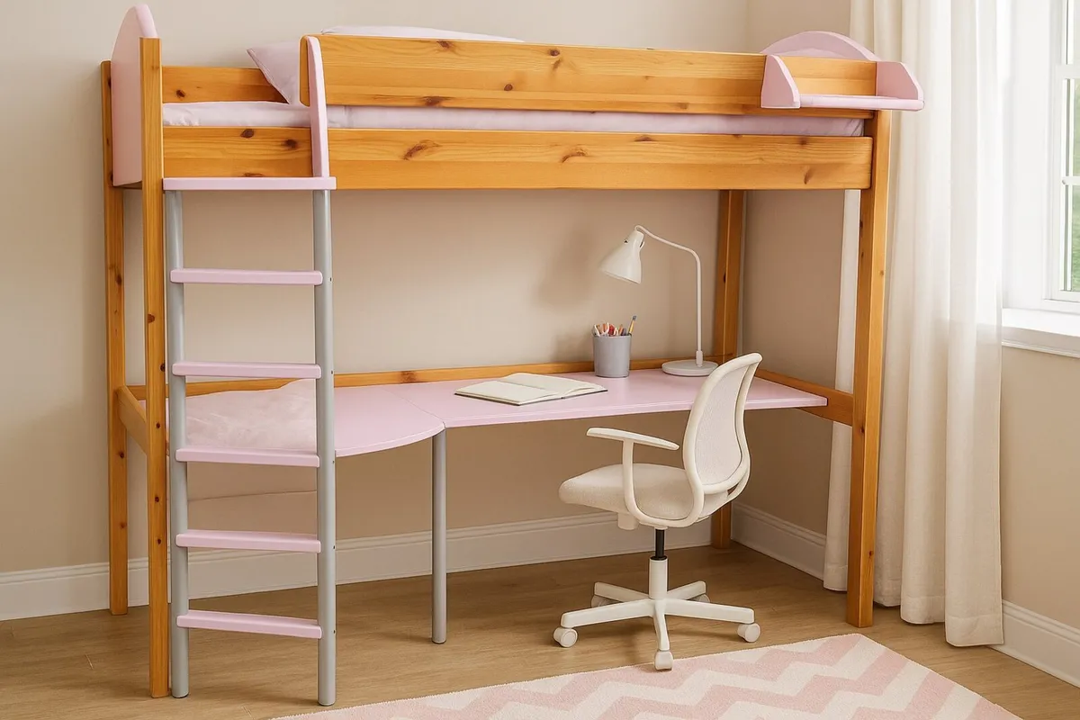 Stompa desk and bed - Image 1