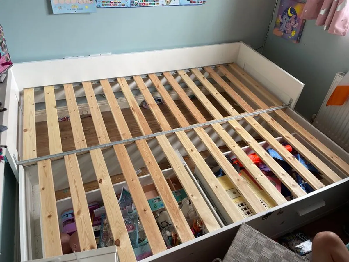 Bed with storage ikea Brimnes - Image 3