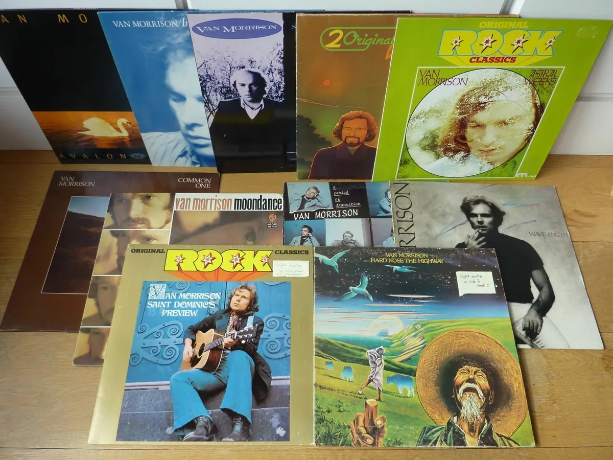 Van Morrison LP collection (vinyls)
