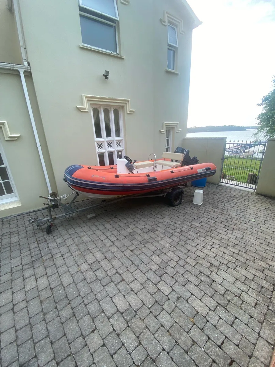 4.8 Meter RIb Yamaha 80hp - Image 1