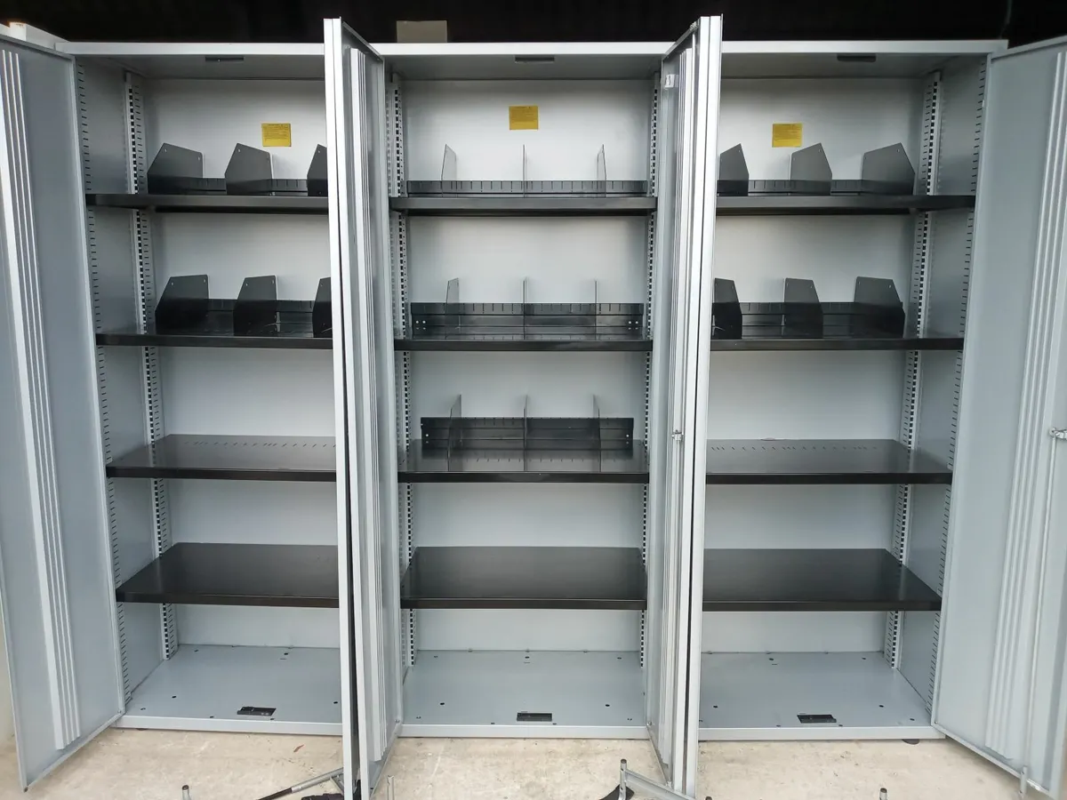 Delivery - 3 x Steel Storage Cabinets for Sale - Image 2
