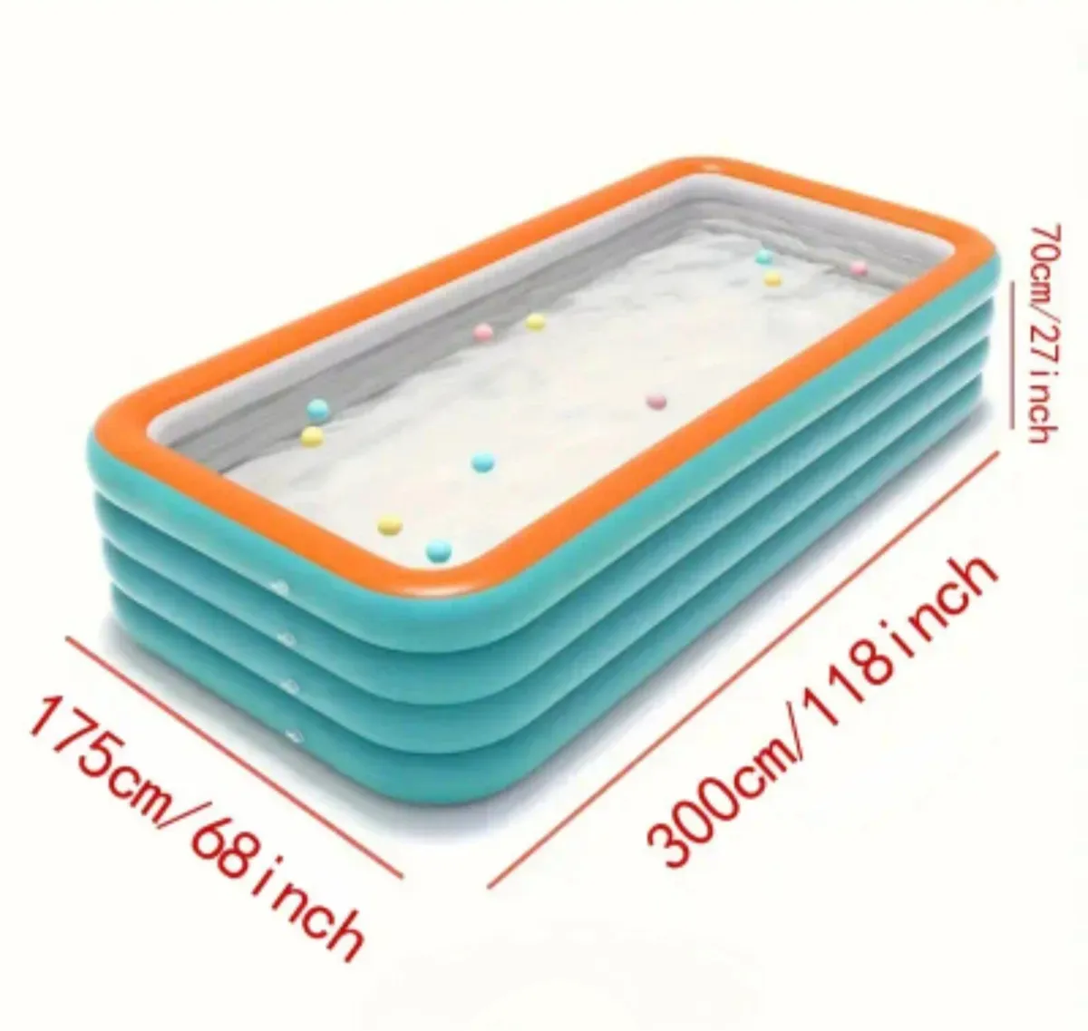 Large inflatable pool - Image 3