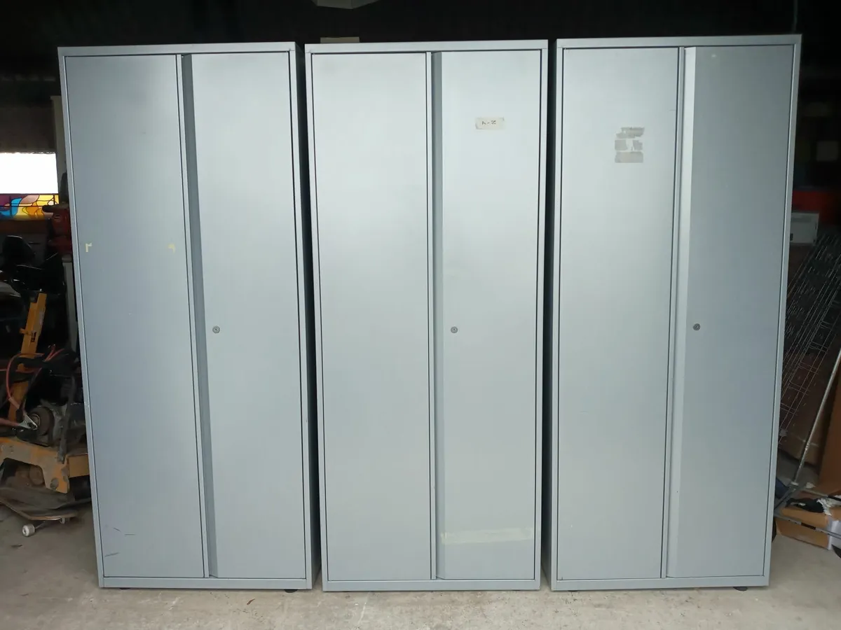 Delivery - 3 x Steel Storage Cabinets for Sale - Image 1