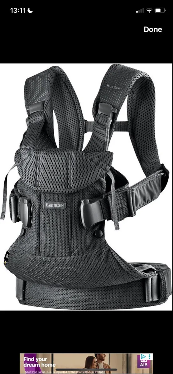 Baby Bjorn Baby One Carrier Air, 3D Mesh - Image 1