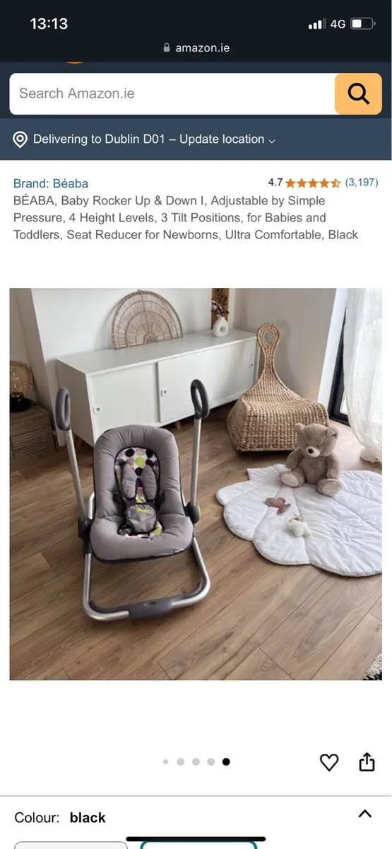 Béara Baby Rocking Rocker Chair - Image 4