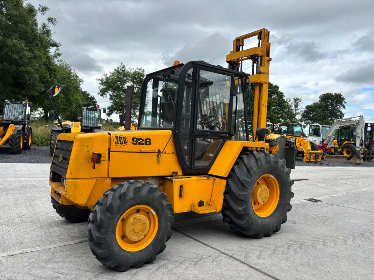 JCB 926 Rough Terrain Forklift - Image 3