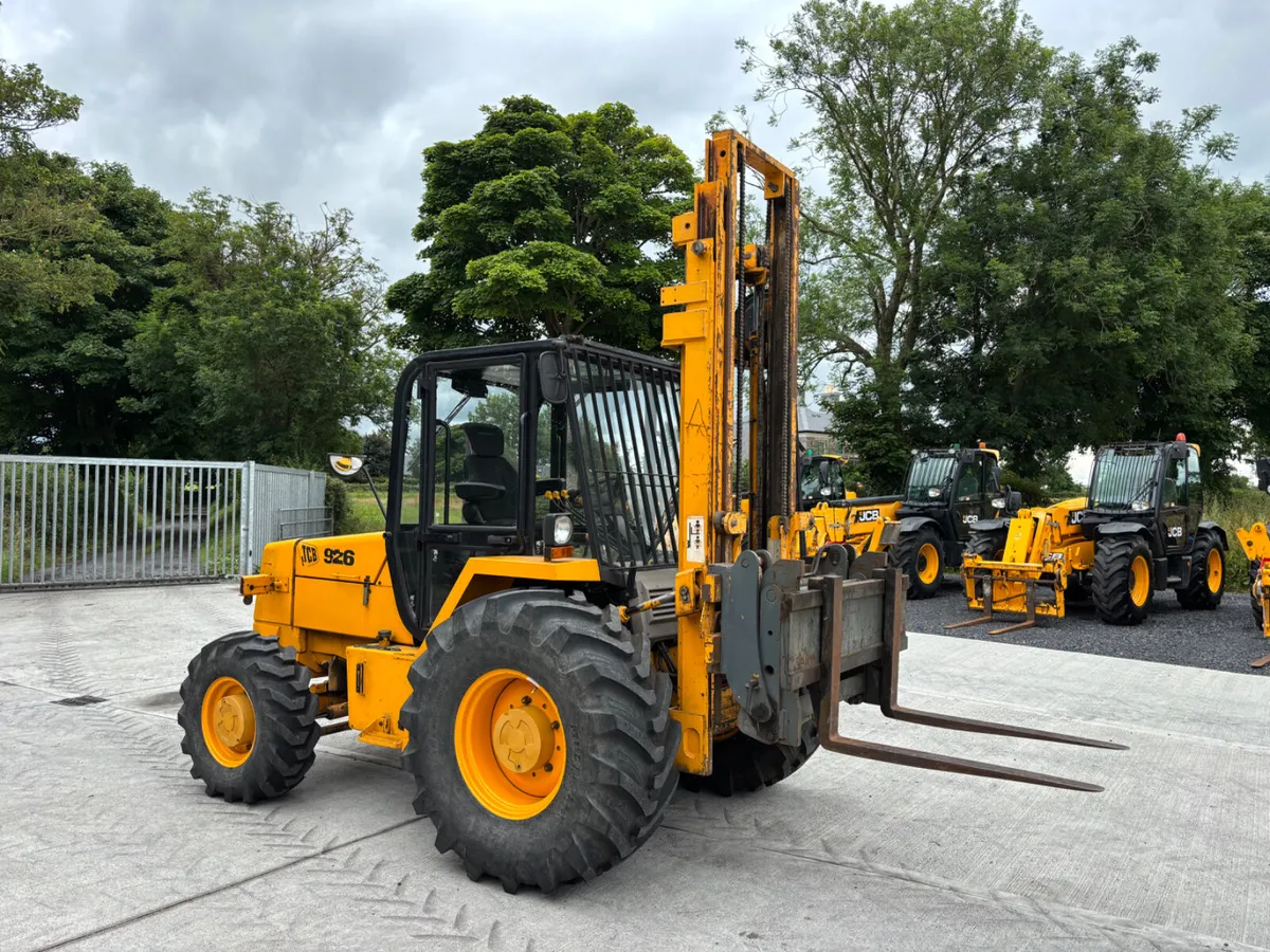 JCB 926 Rough Terrain Forklift - Image 1