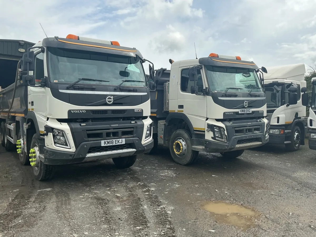 2018 volvo fmx  tipper - Image 1