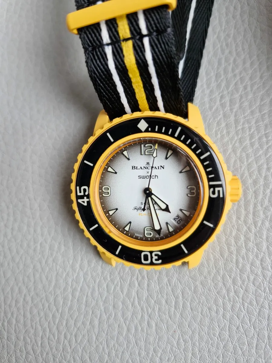 Swatch Blancpain Scuba Fifty Fathoms Pacific Ocean - Image 4