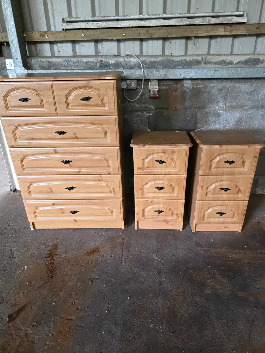 Bed side locker and drawers