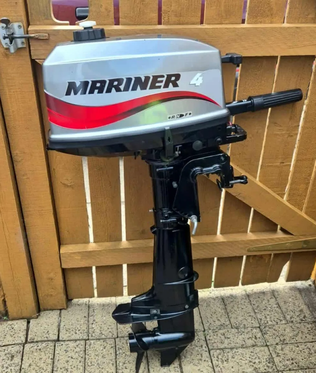 Mariner 4hp outboard - Image 1