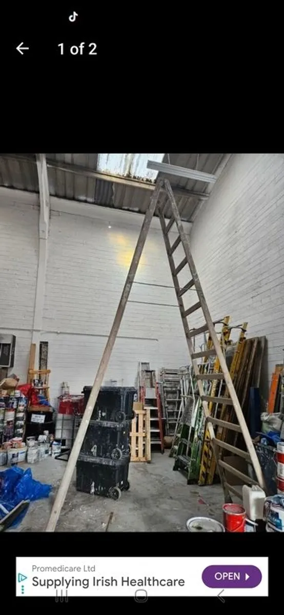 14ft step ladder - Image 1