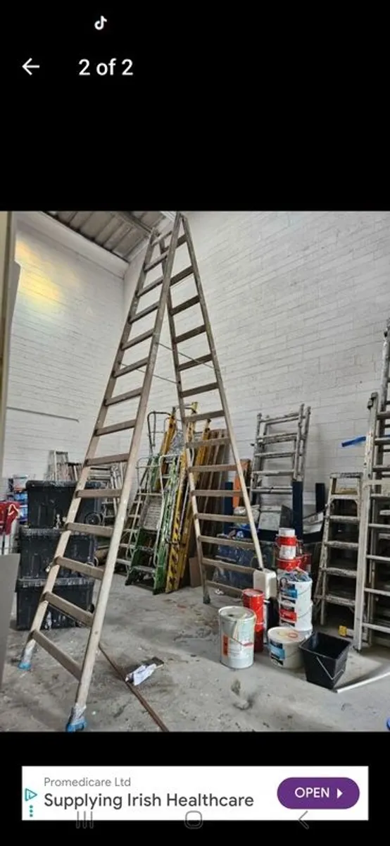 14ft step ladder - Image 2