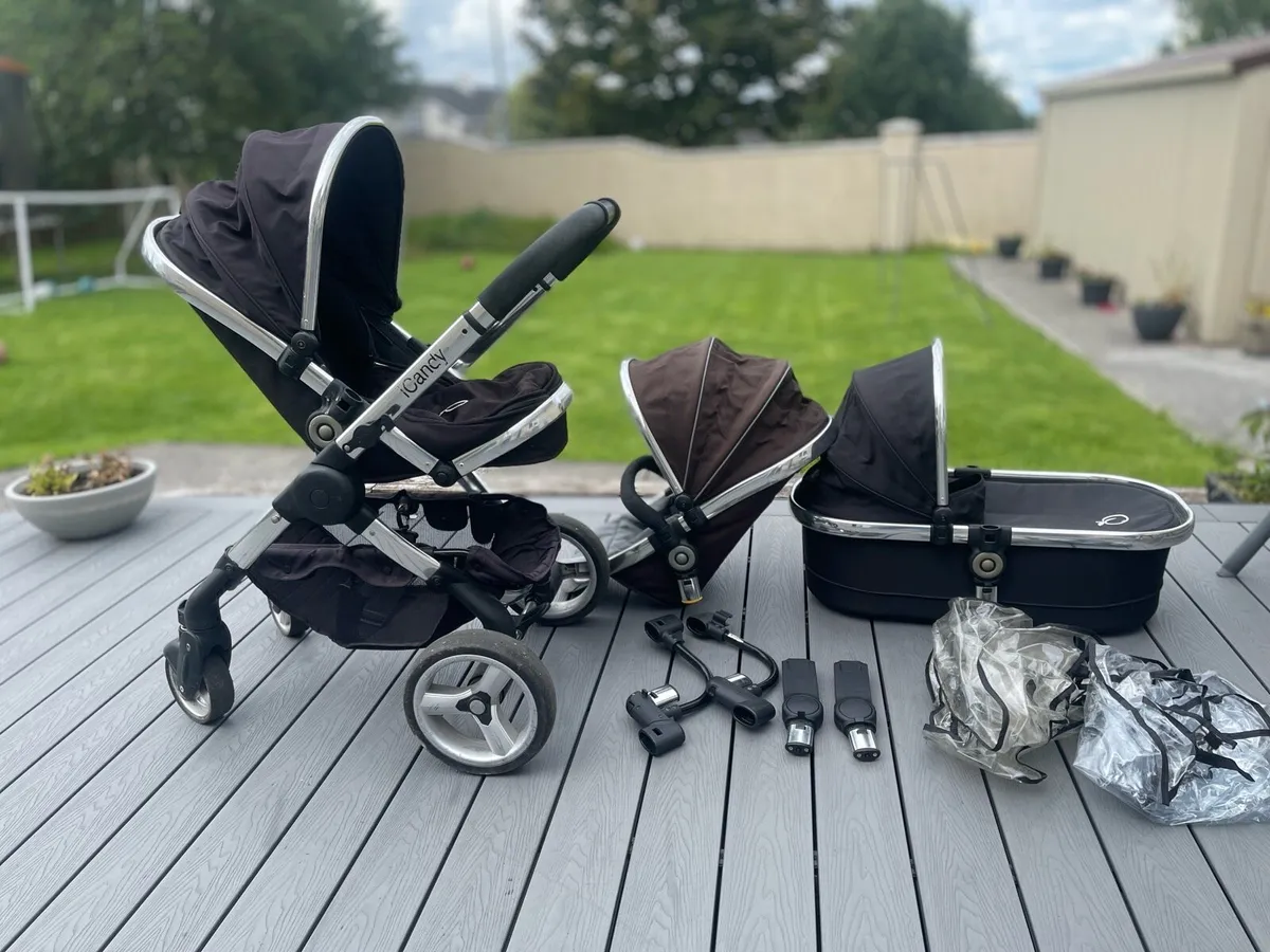I candy peach double buggy - Image 1