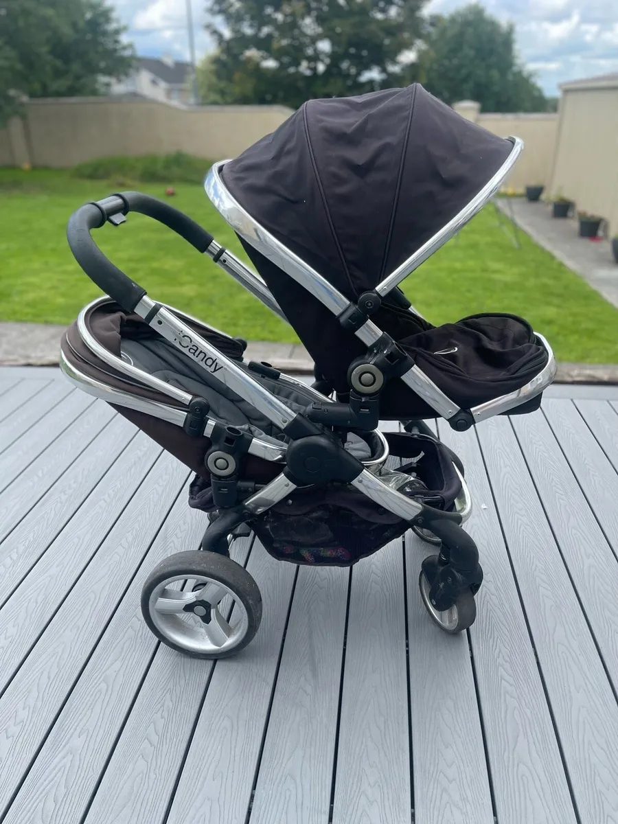 I candy peach double buggy - Image 2