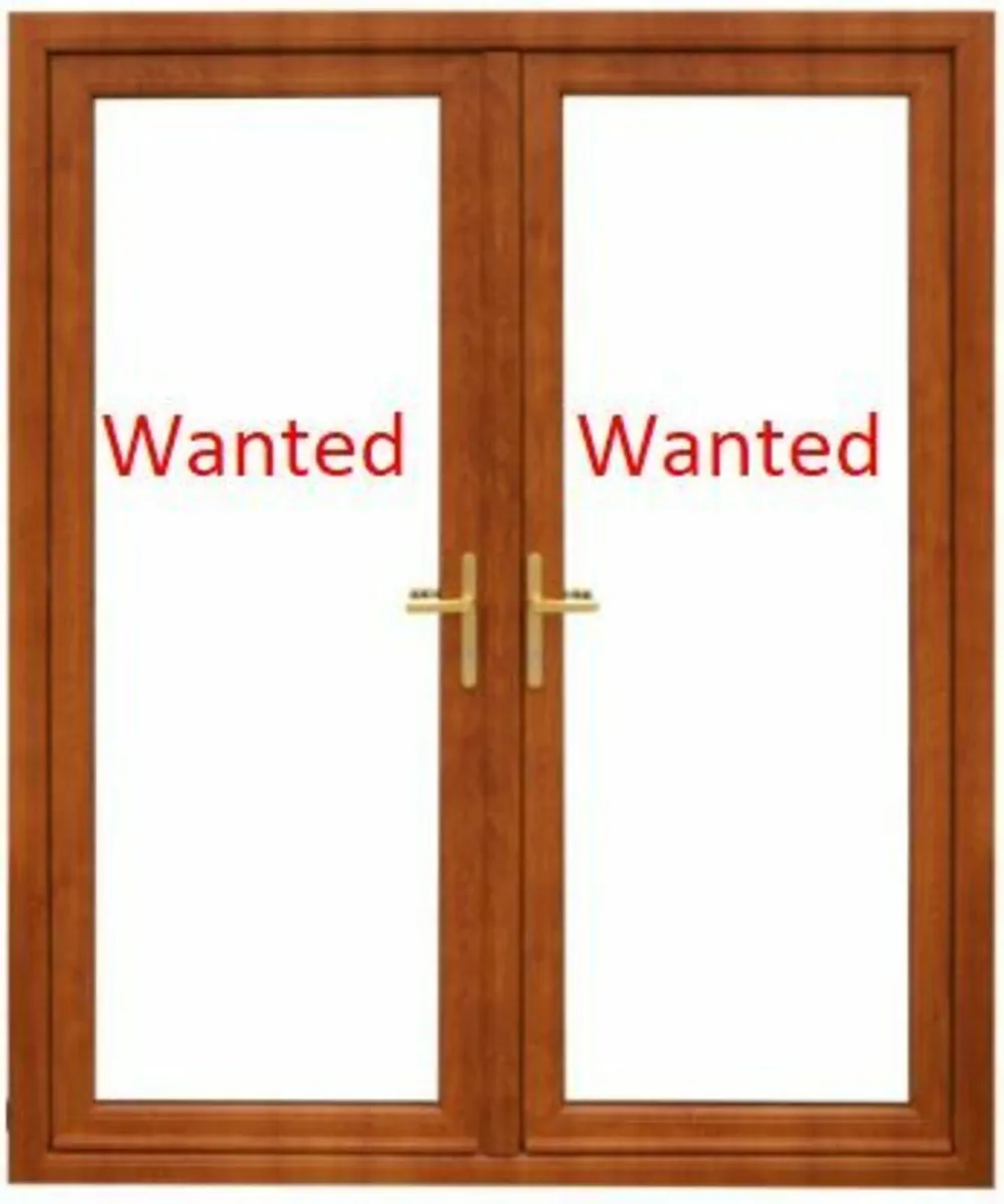 Looking for second hand - PVC Double Door
