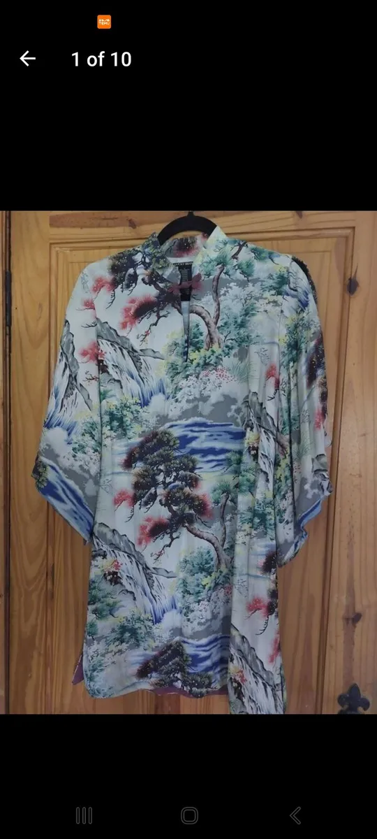 Oriental mini dress/top (free post) - Image 1