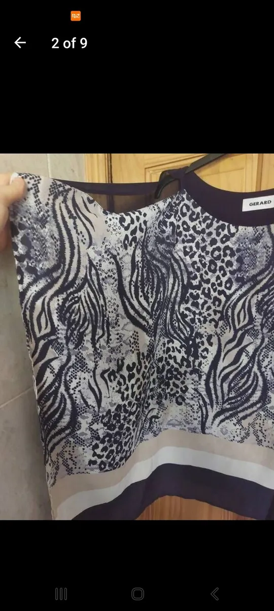 Gerard handkerchief navy top (free post) - Image 2