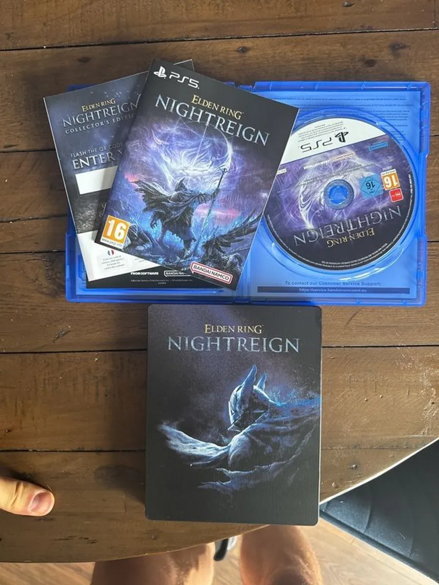 Elden Ring Nightreign ps5 steel box+ all codes - Image 2
