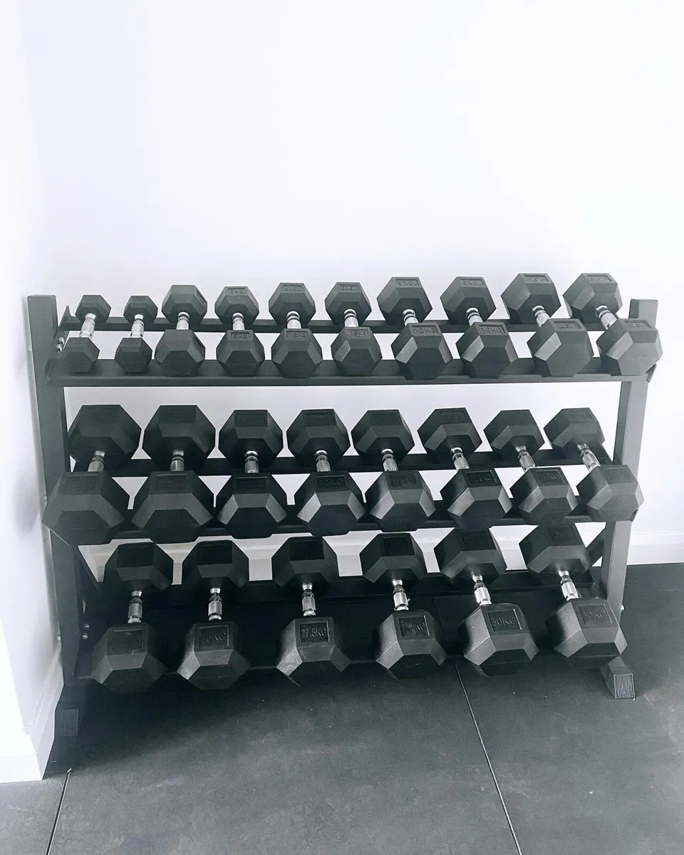 Dumbbell sets 2.5-30kg , other size sets also ✅ - Image 2