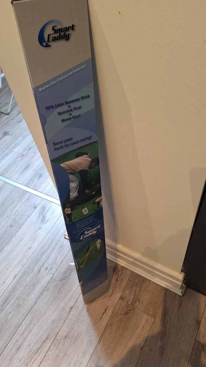 Smart caddy ...free standing golf club support - Image 1