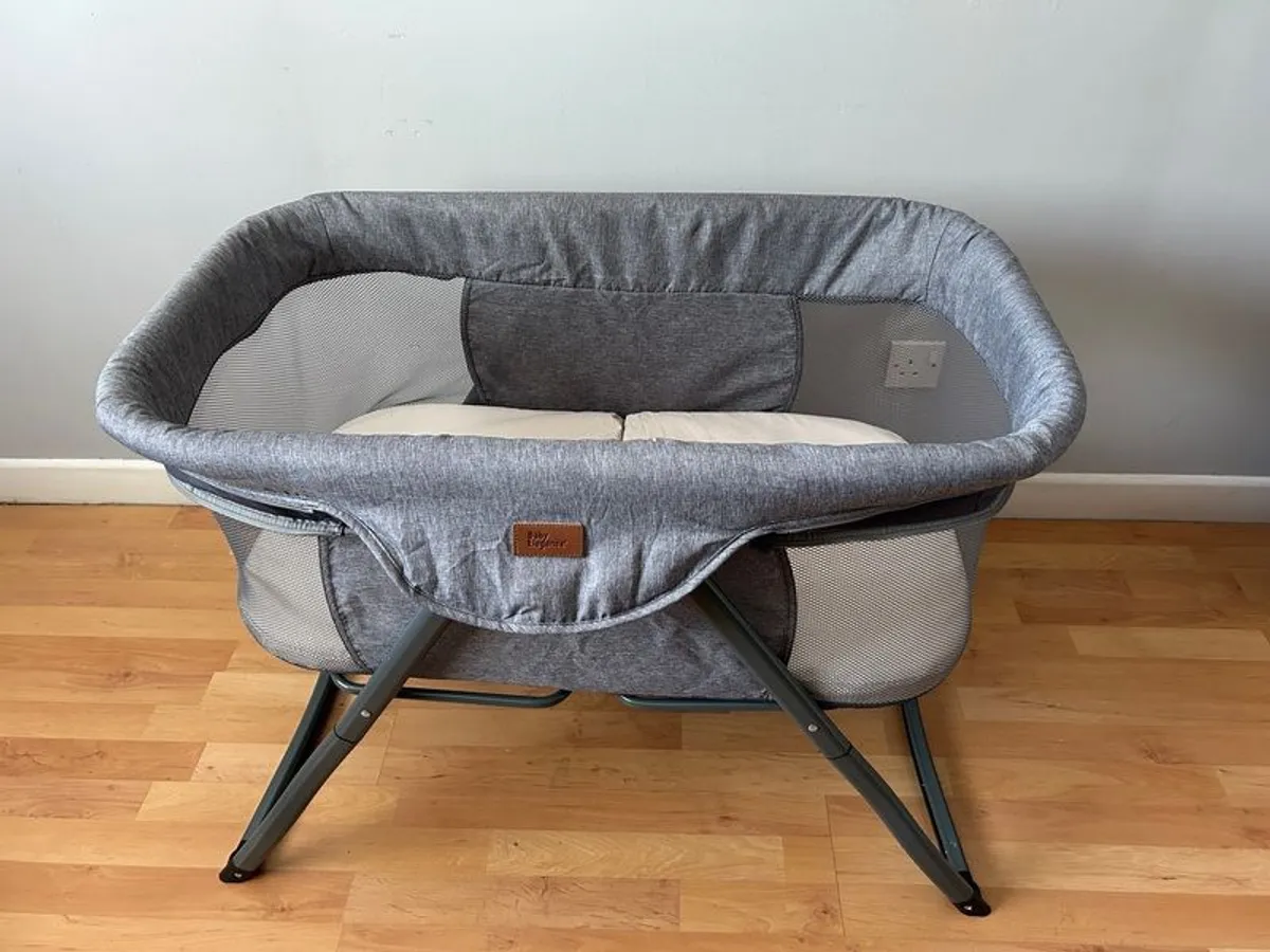 Baby Elegance cot & crib, toddler bed guard and potty trainer. - Image 1