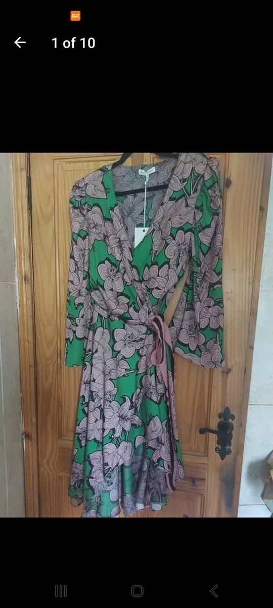 S Heach Floral wrap dress with tags (free post) - Image 1