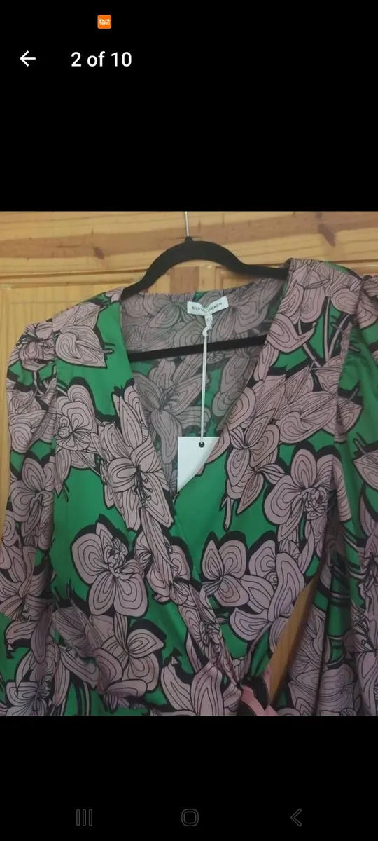S Heach Floral wrap dress with tags (free post) - Image 3